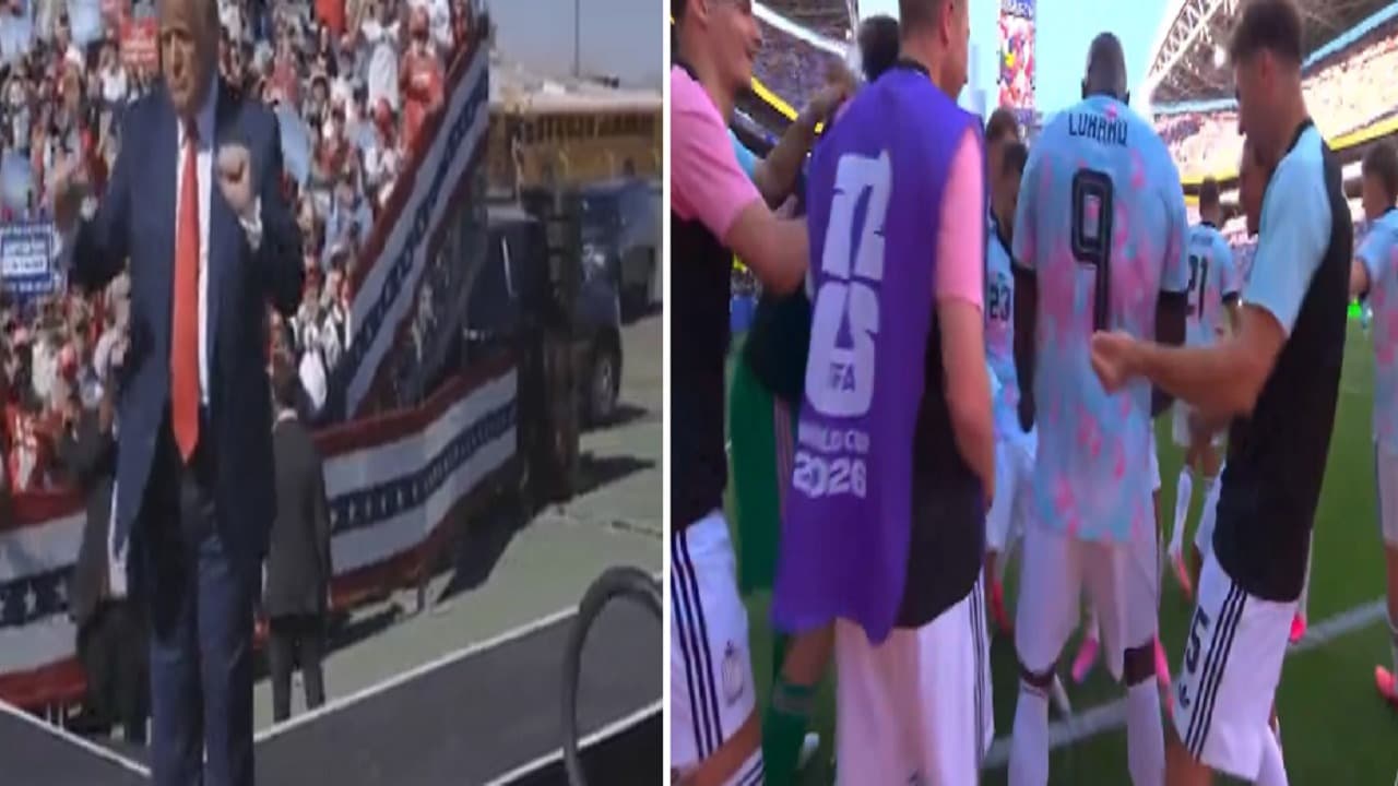 لاعبو منتخب بلجيكا يسخرون برقصة ترامب عقب اكتساح أمريكا برباعية.. فيديو
