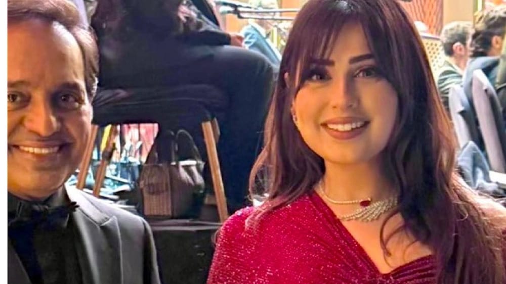 رؤى الصبان برفقة  الفنان راشد الماجد.. فيديو