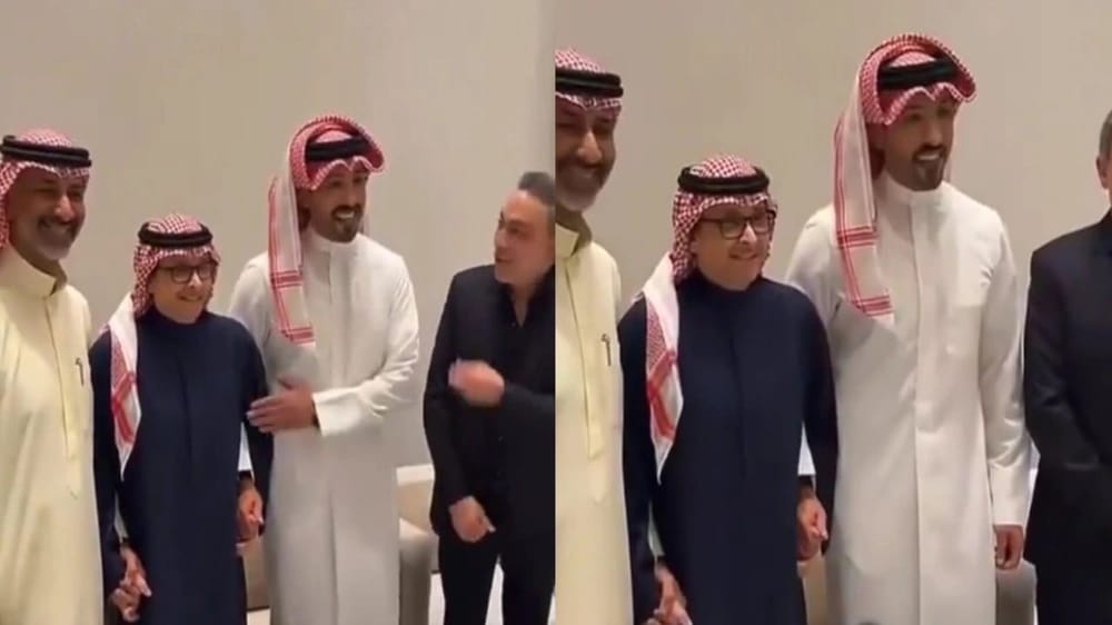 حديث طريف بين عبدالمجيد عبدالله وفهد الكبيسي.. فيديو
