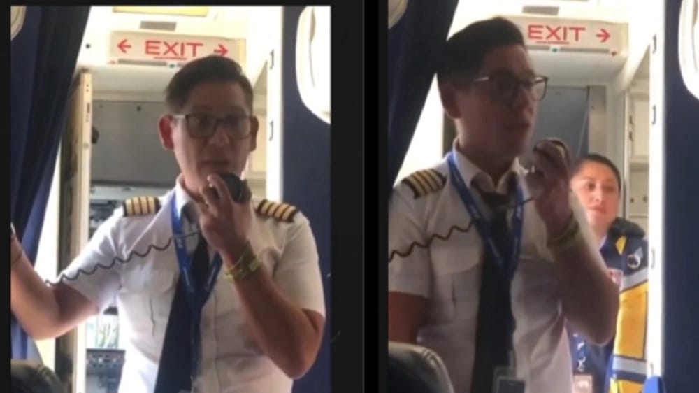 طيار يرفض الإقلاع ويلغي الرحلة بسبب تأخر راتبه.. فيديو