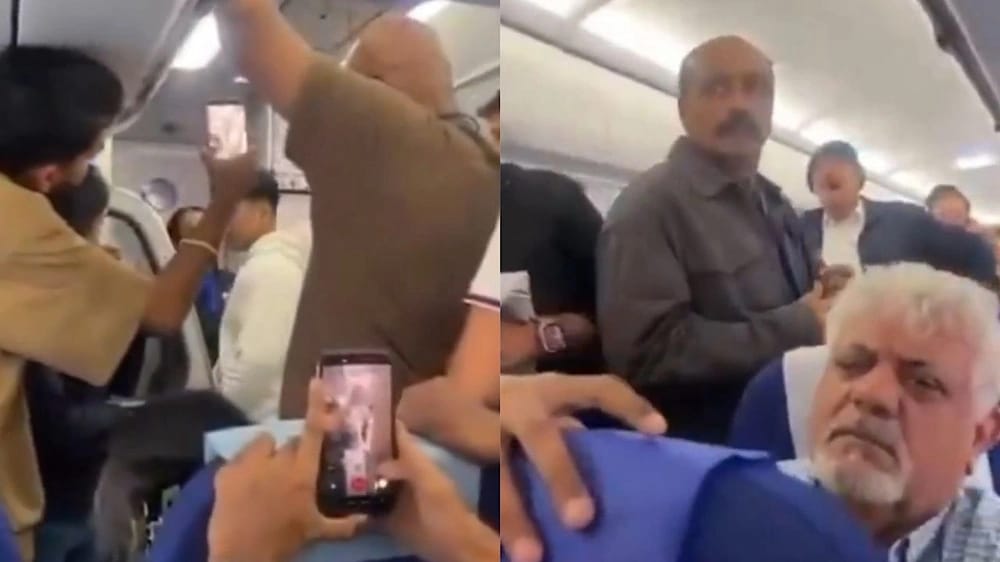 ركاب يحتجزون طيار بسبب انتهاء ساعات عمله  .. فيديو