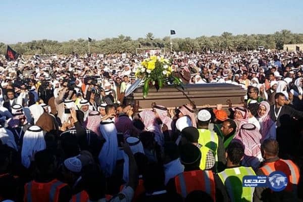 أهالي الأحساء يشيّعون جثامين "شهداء الرضا"(صور)