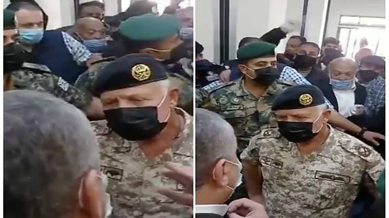 شاهد.. لحظة تفقد ملك الأردن لمستشفى حكومي بعد انقطاع الأوكسجين عن مرضى كورونا