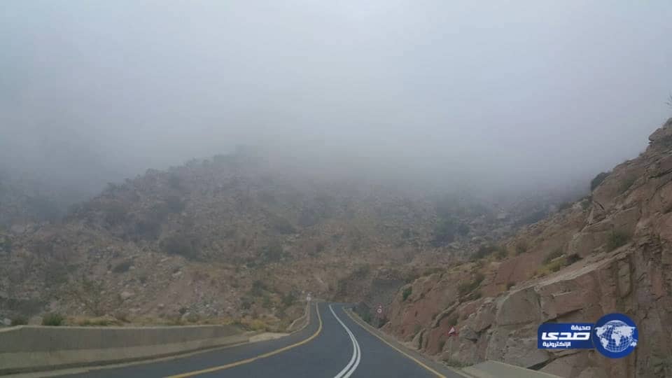 بالصور:سحر الضباب يزين عقبة الصفيحة