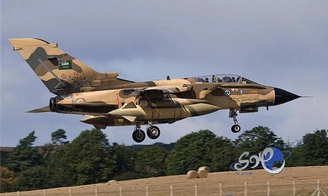 سقوط طائرة تابعة للقوات الجوية بالظهران ونجاة طاقمها