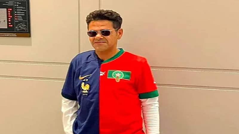 صورة..ممثل فرنسي من أصول مغربية يحتار من سيشجع!