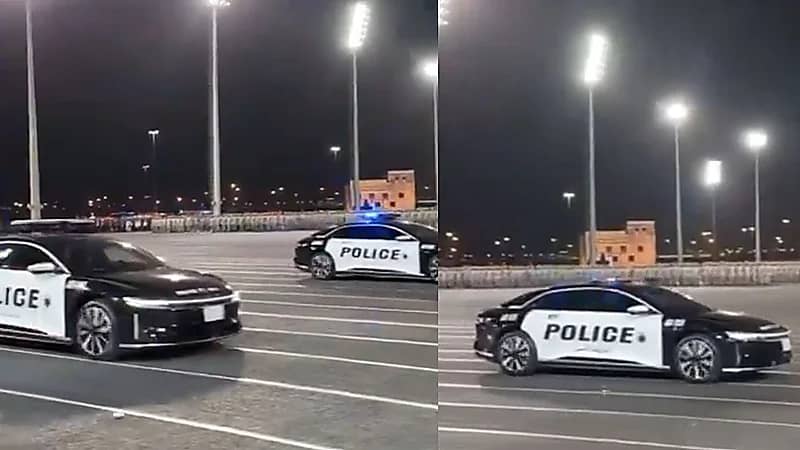 سيارات لوسيد في حفل استعراض قوات أمن الحج لخدمة الحجاج .. فيديو