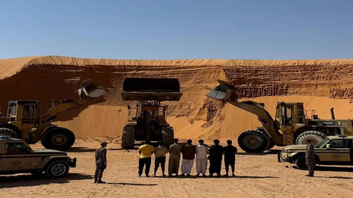 ضبط مخالفين لنظام البيئة