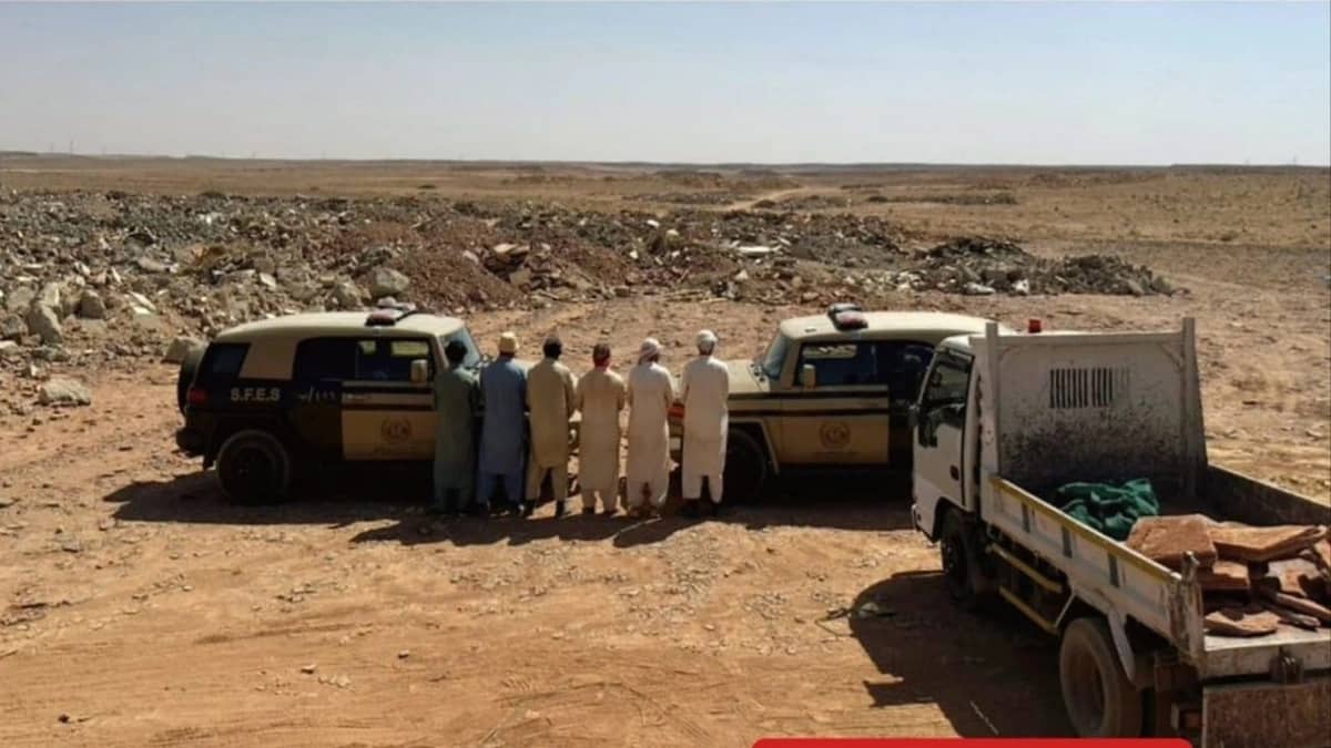 ضبط مخالفين لنظام البيئة