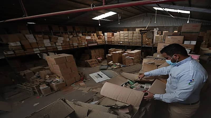 ضبط 196 ألف مستحضر صيدلاني ومنتج تجميلي في منشأتين غير مرخصتين