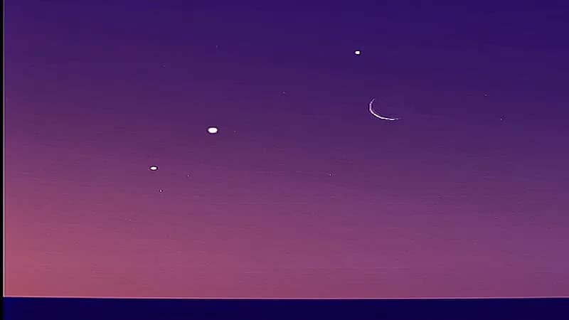 فلكية جدة: رصد اقترانات للكواكب خلال يومين