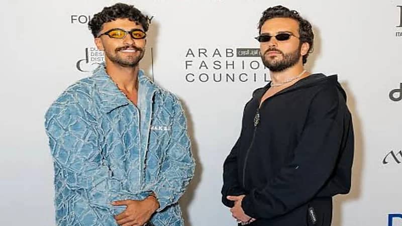 عبدالرحمن بن نافع و مهند الحمدي يعلقان على إطلالاتهما الجريئة في دبي فاشن ويك.. فيديو
