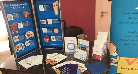 صور.. النادي النسائي بتنمية فاطمة يشارك في فعاليات " اليوم العالمي للسكري "