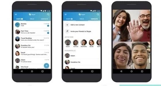 مايكروسوفت تطلق إصدار جديد من سكايب لهواتف أندرويد القديمة