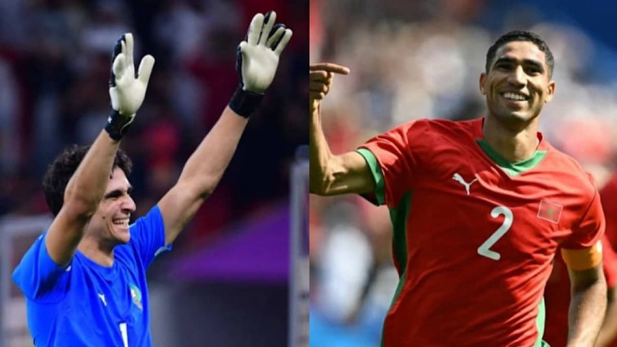 أشرف حكيمي يهنئ ياسين بونو بعد تجديد عقده مع الهلال