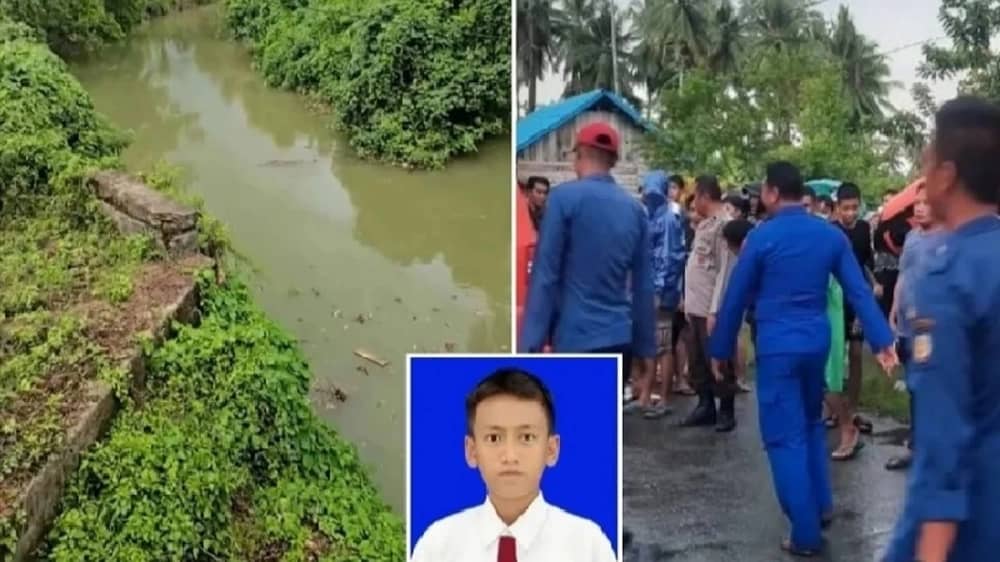 تمساح يهاجم فتى في إندونيسيا ويلتهمه أمام شقيقه وزملائه