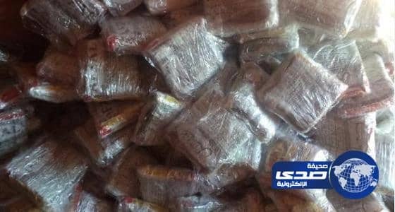 جمرك البطحاء يحبط تهريب كميات كبيرة من أكياس تنباك