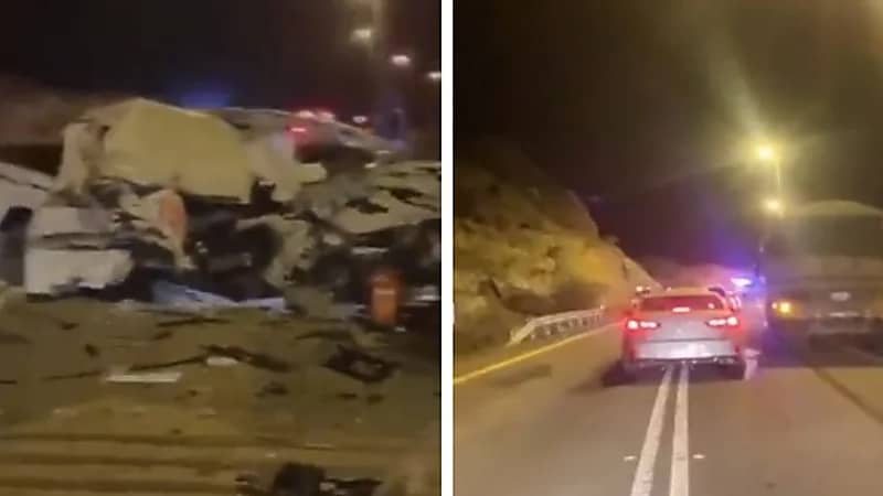 وفاة شابين وإصابة 6 آخرين في حادث مروع بمحايل عسير