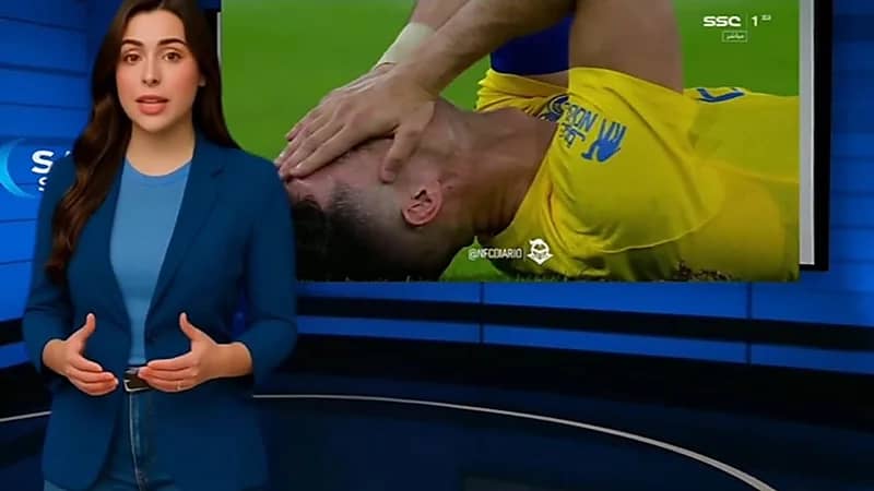 وكأنها لعنة بكاء رونالدو حلّت على الهلال.. فيديو