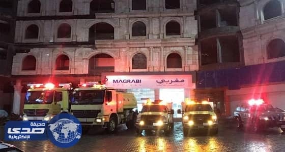 مدني الباحة يعزز بـ 6 فرق إطفاء وإسعاف بسبب الحالة المطرية