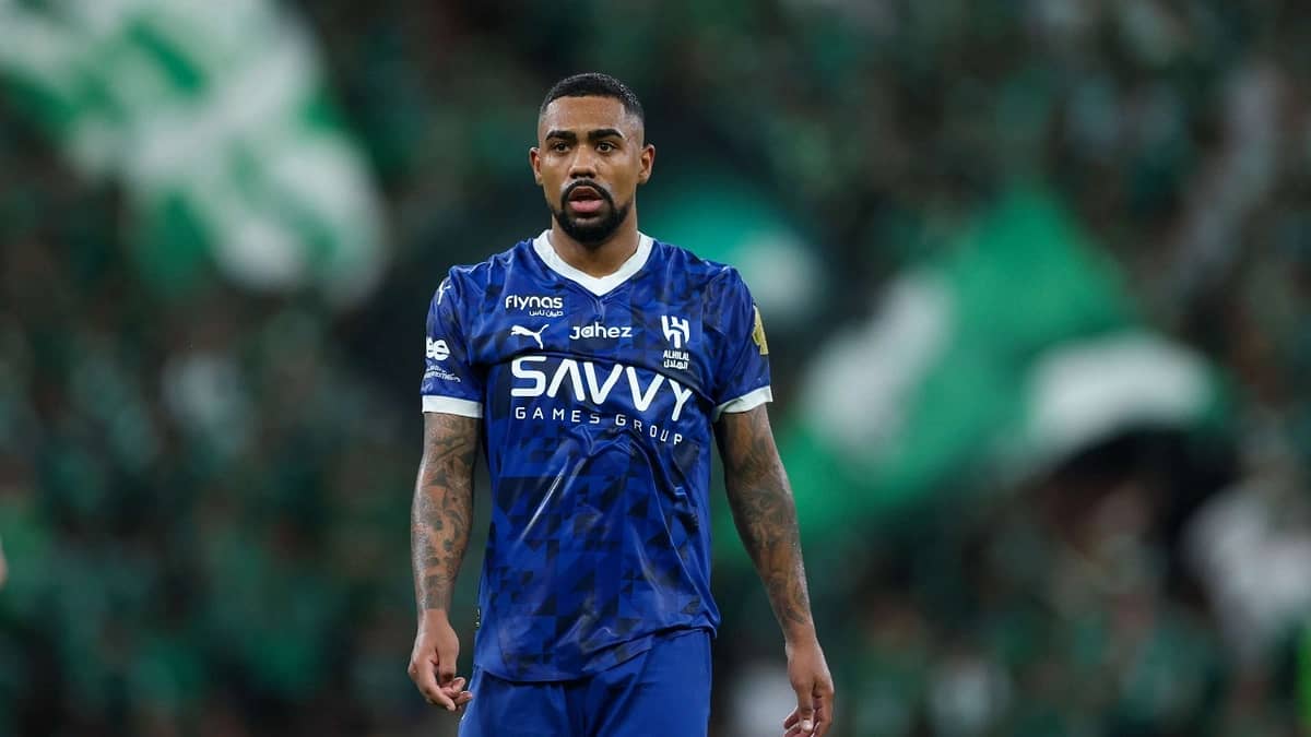 تطورات جديدة تُسعد الهلال بشأن مالكوم