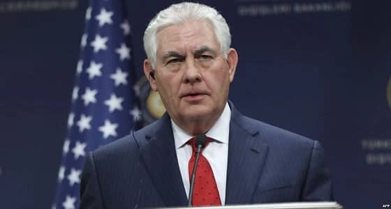 وزير الخارجية الأمريكي يطالب كوريا الشمالية بوقف التهديدات