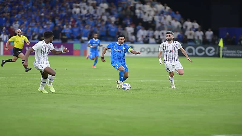 إصابة سالم الدوسري بعد لقاء العين