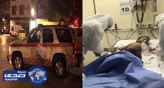 توقف قلب طفل وإصابة 6 آخرين بالاختناق في حريق شقة سكنية بحي الروابي