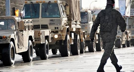 روسيا تنتقد إرسال أمريكا قوات عسكرية بالقرب من حدودها