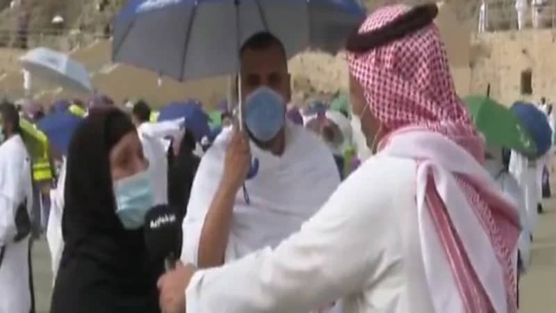 حاجة مصرية تصف مشاعرها بعد انتظارها 30 عاما لأداء الحج "فيديو"