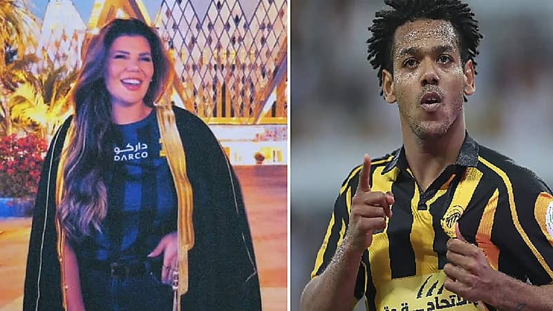 زوجة رومارينهو ترتدي البشت