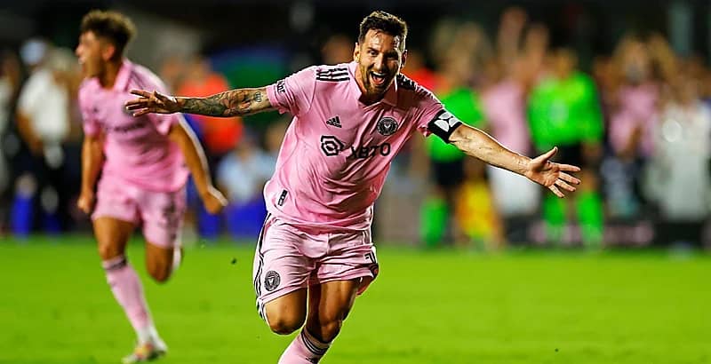 ميسي يسجل هدف قاتل لميامي في اول ظهور له مع الفريق .. فيديو