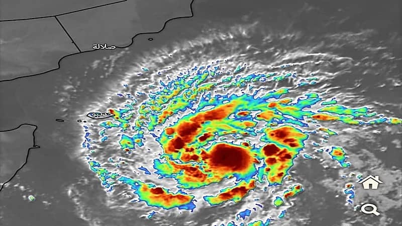 الحصيني: تشكلت حالة مدارية في بحر العرب وتم تسميتها بـ "تيج"