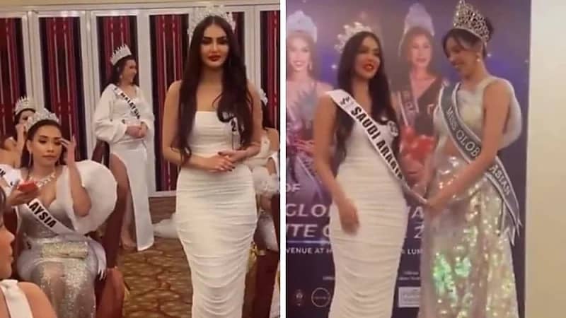 رومي القحطاني تشارك في مسابقة ملكة جمال آسيا.. فيديو +صور