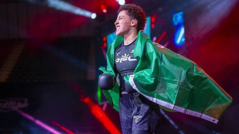 فوز هتان السيف على إيمان بركة في نزال PFL Mena .. فيديو