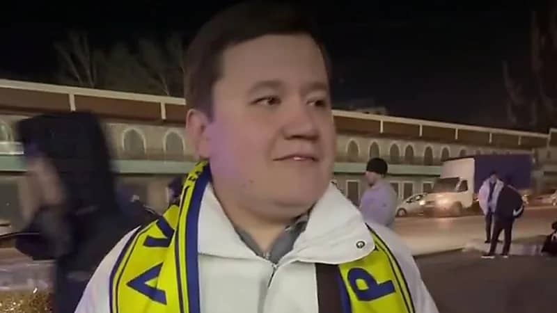 مشجع أوزبكي: اعرف البليهي فهو مشهور عالمياً .. فيديو