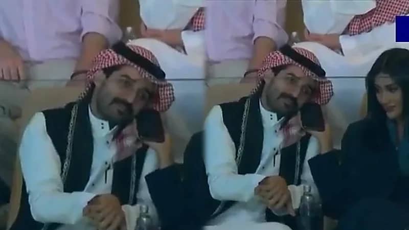 أبطال مسلسل شارع الأعشى في مباراة الهلال والنصر.. فيديو