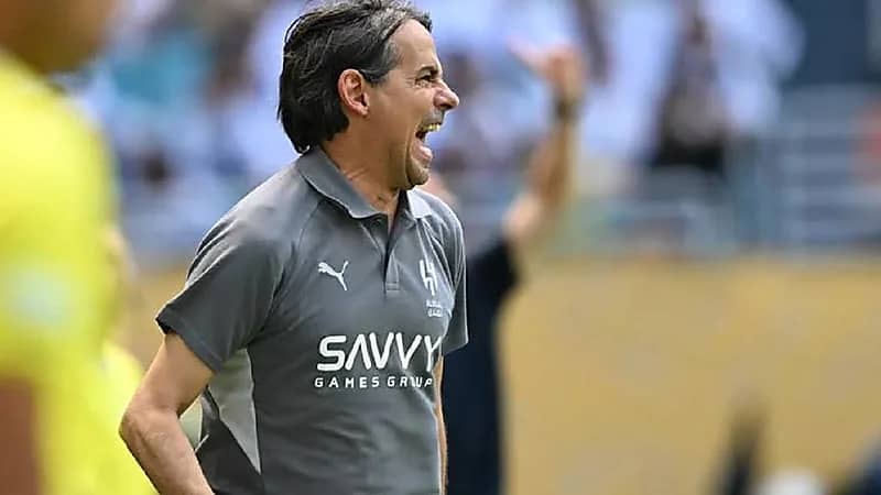 إنزاغي يمنح لاعبي الهلال راحة بعد الفوز على مانشستر سيتي