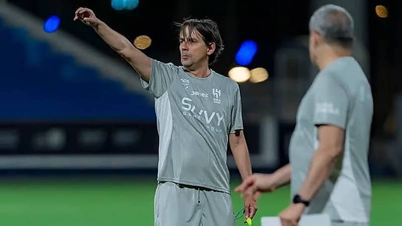 إنزاغي يعتمد حصتين تدريبيتين يوميًا في معسكر الهلال