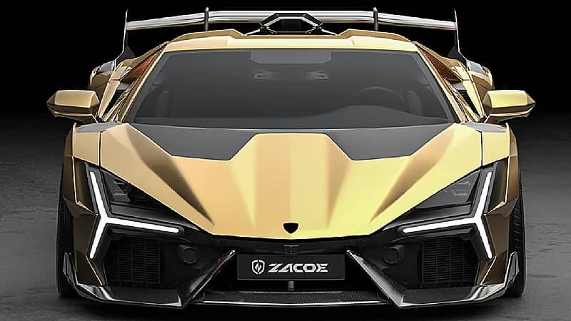 طرح سيارة لامبورجيني بتعديلات جديدة