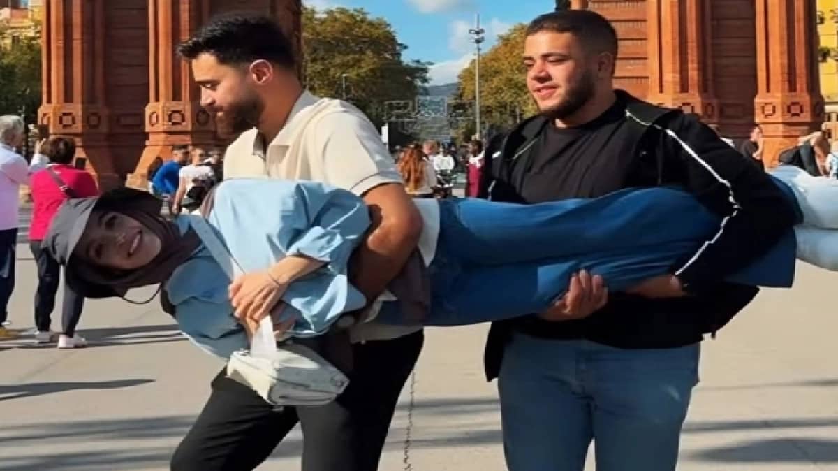 عبير الصغير تثير الجدل بمقطع عائلي خلال جولتها الأوروبية.. فيديو