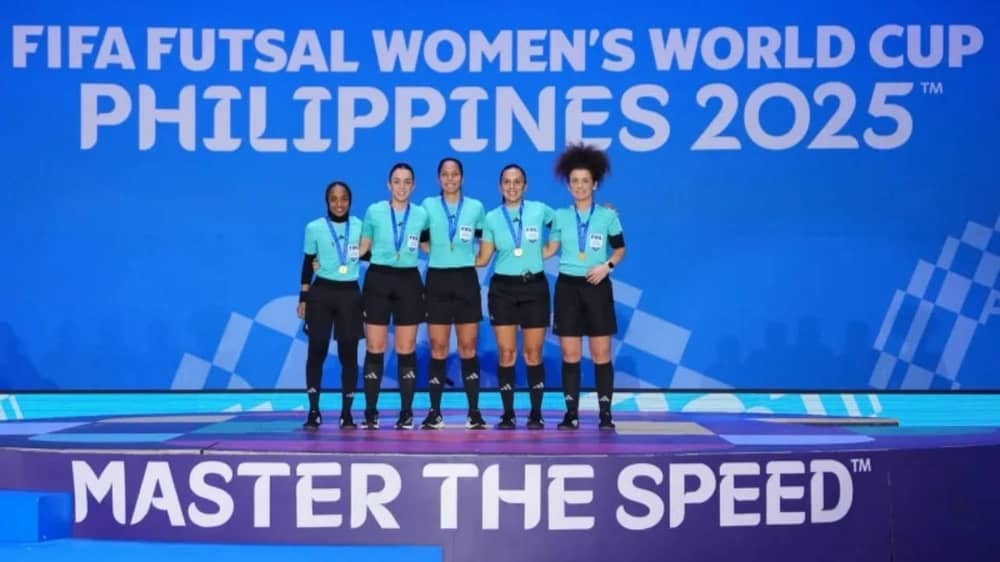 ريم البيشي تدير نهائي كأس العالم لكرة الصالات للسيدات