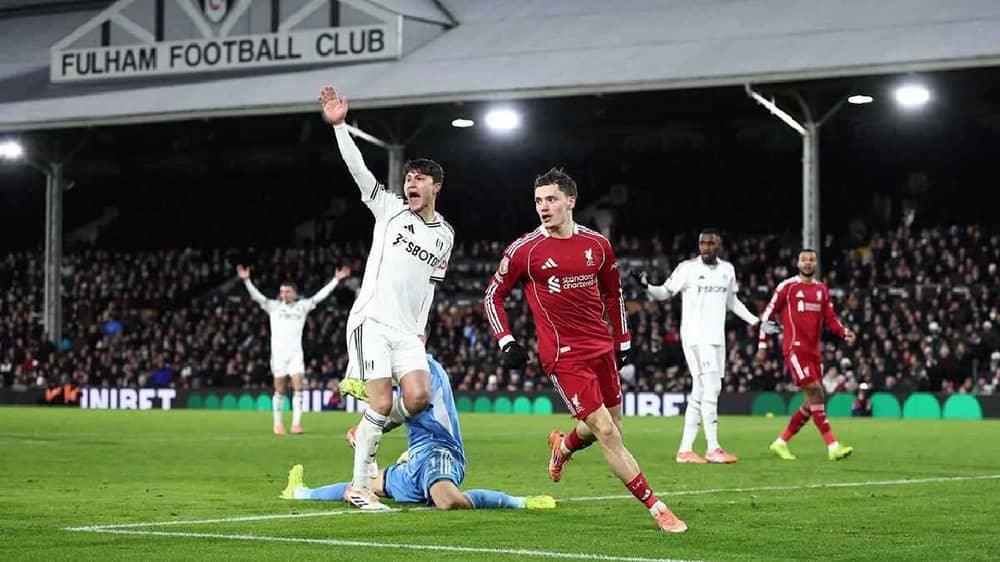 فولهام يصدم ليفربول بتعادل قاتل