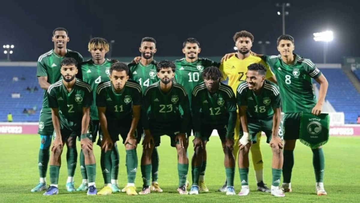 الأخضر أمام قطر والبحرين والكويت بكأس الخليج تحت 23 عامًا