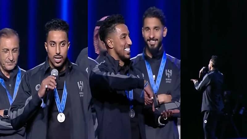 الدوسري "يخلط" في حفل الهلال: هدفنا القادم آسيا