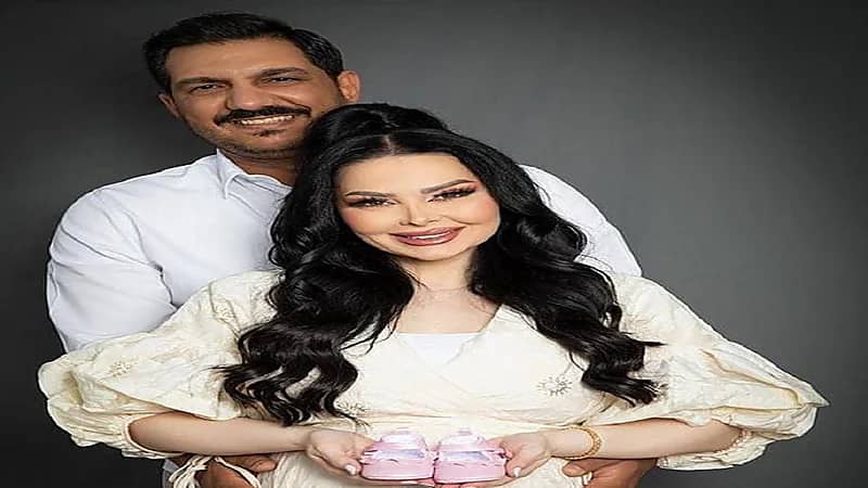 ديانا كرزون تستقبل مولودتهما الأولى