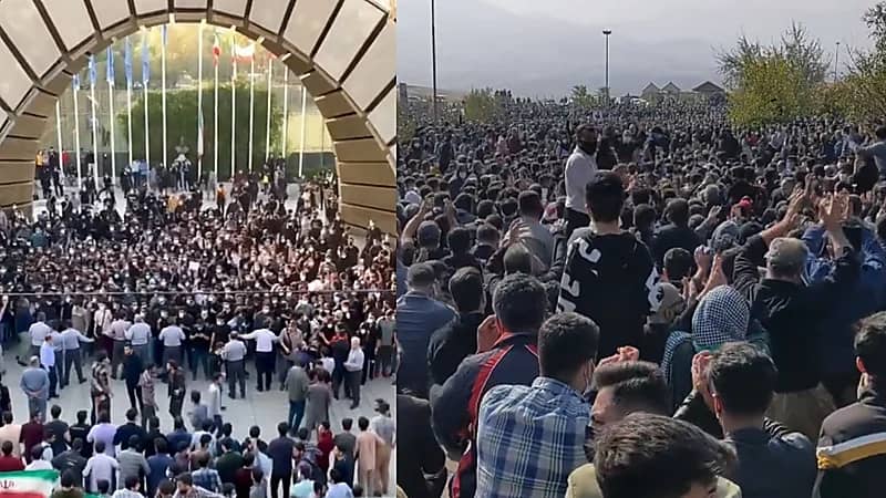 إيران..طلاب الجامعات يتحدون قمع الملالي