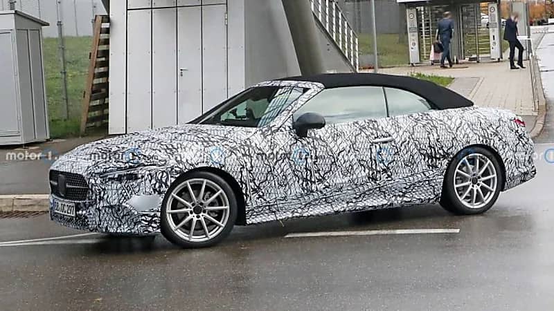 بالصور.. ظهور مرسيدس CLE كلاس الجديدة كليًا