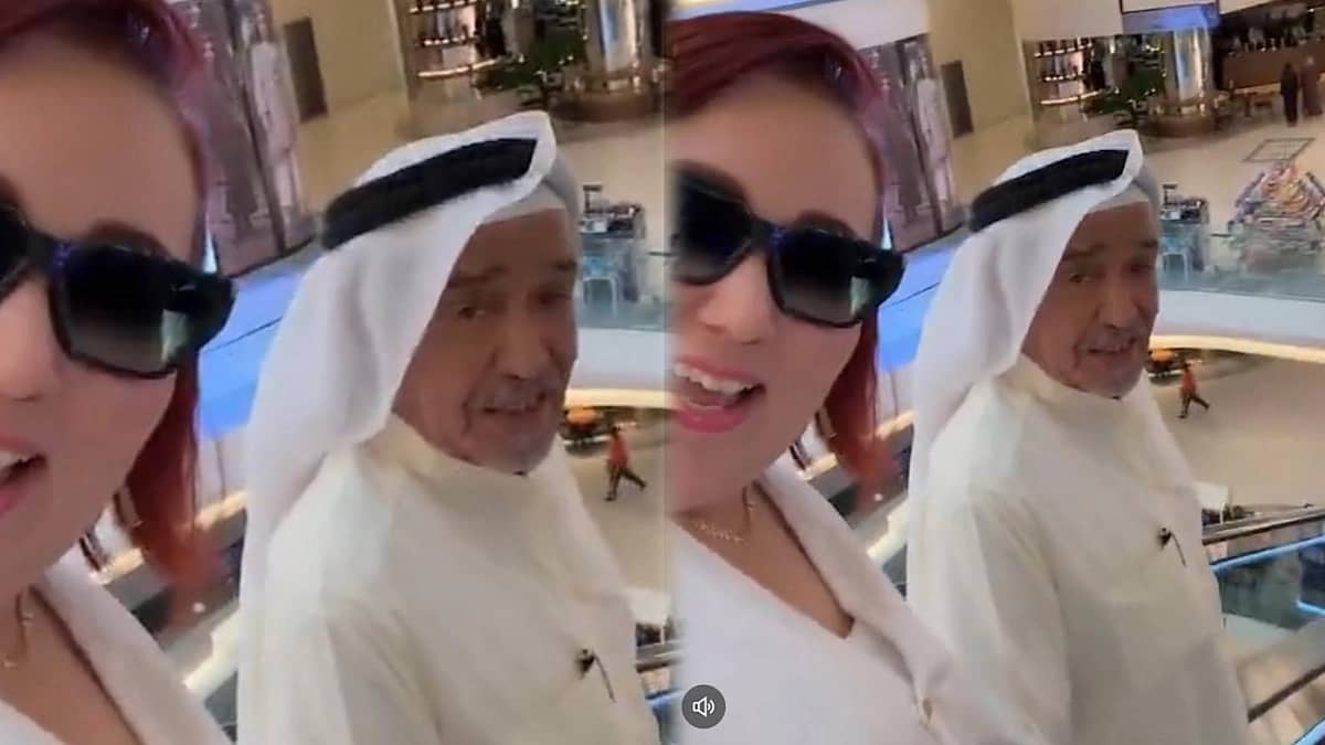 أحدث ظهور للفنان جاسم النبهان برفقة زوجته المغربية.. فيديو