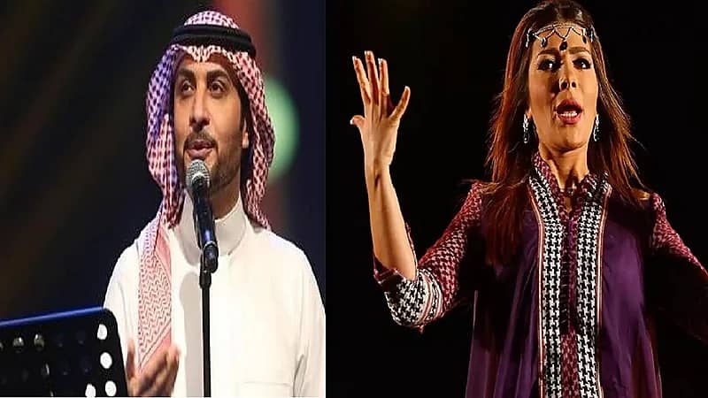 بالفيديو.. ماجد المهندس يقبل يد أصالة أثناء غنائه